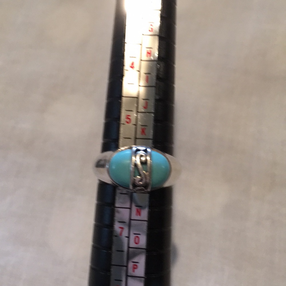 Vintage Sterling Turquoise Ring